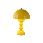 Bud Table Lamp – sculptural stacked sphere, cordless charging