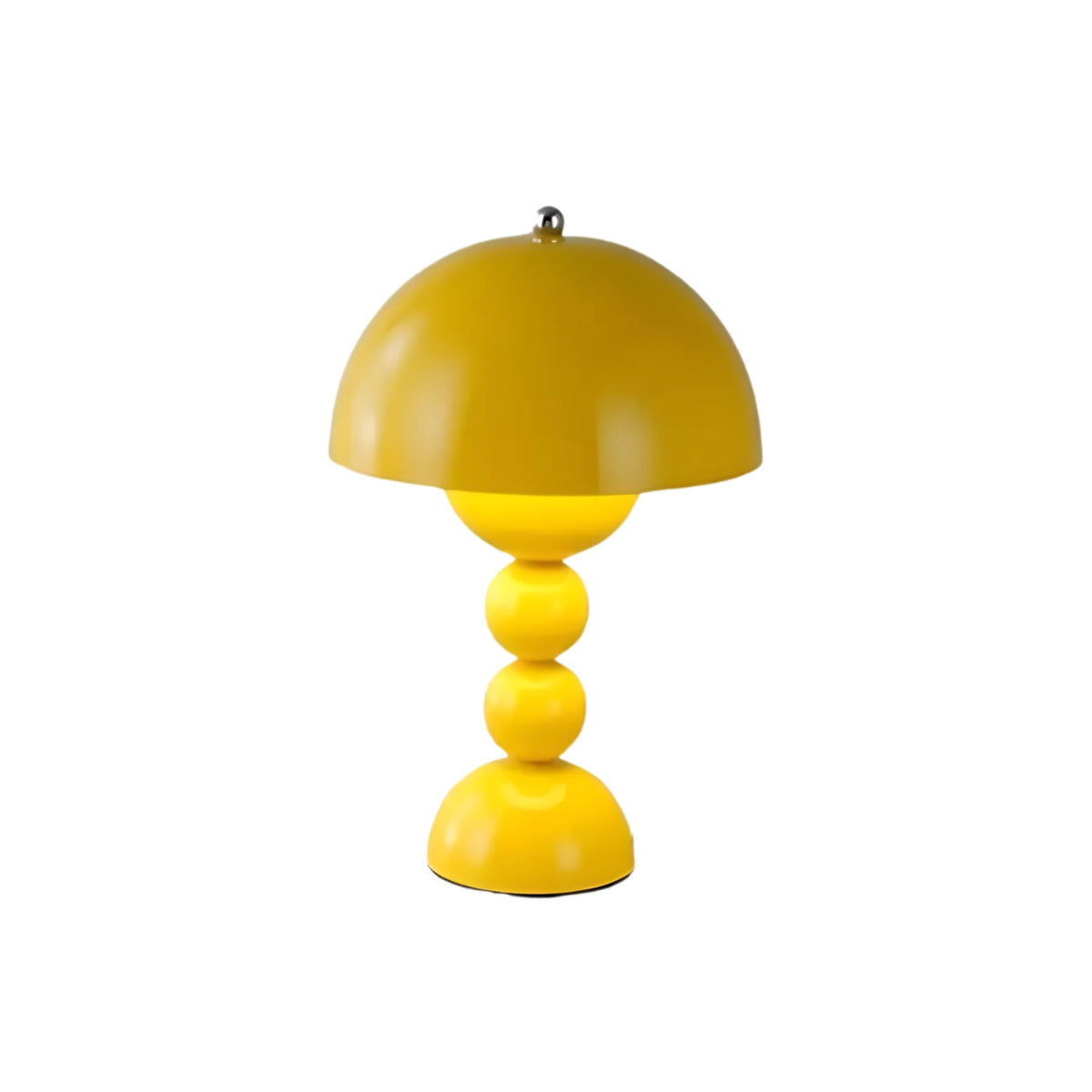 Bud Table Lamp – sculptural stacked sphere, cordless charging