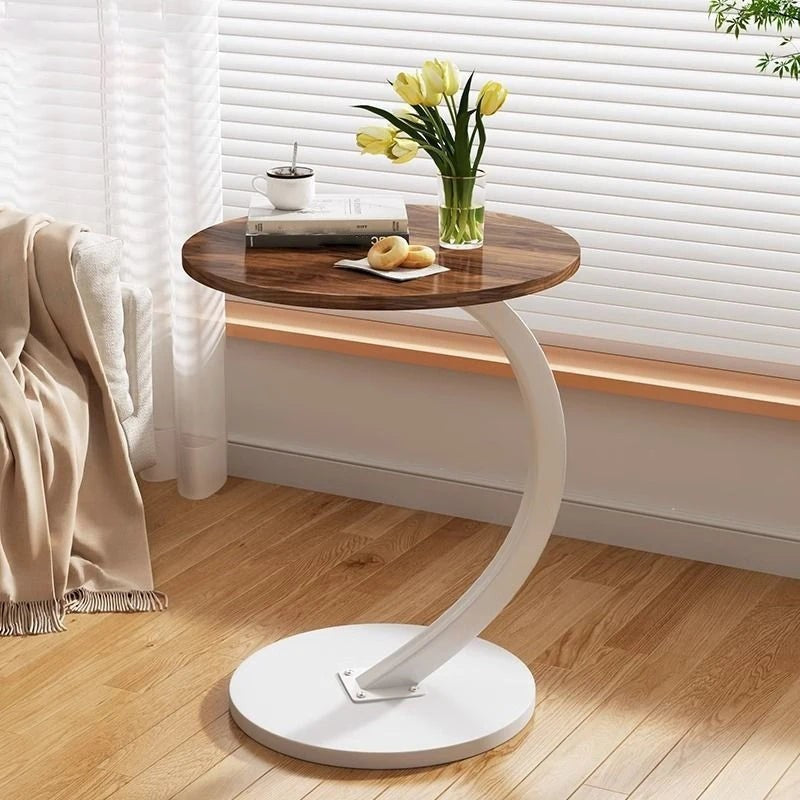 C-Shaped Side Table