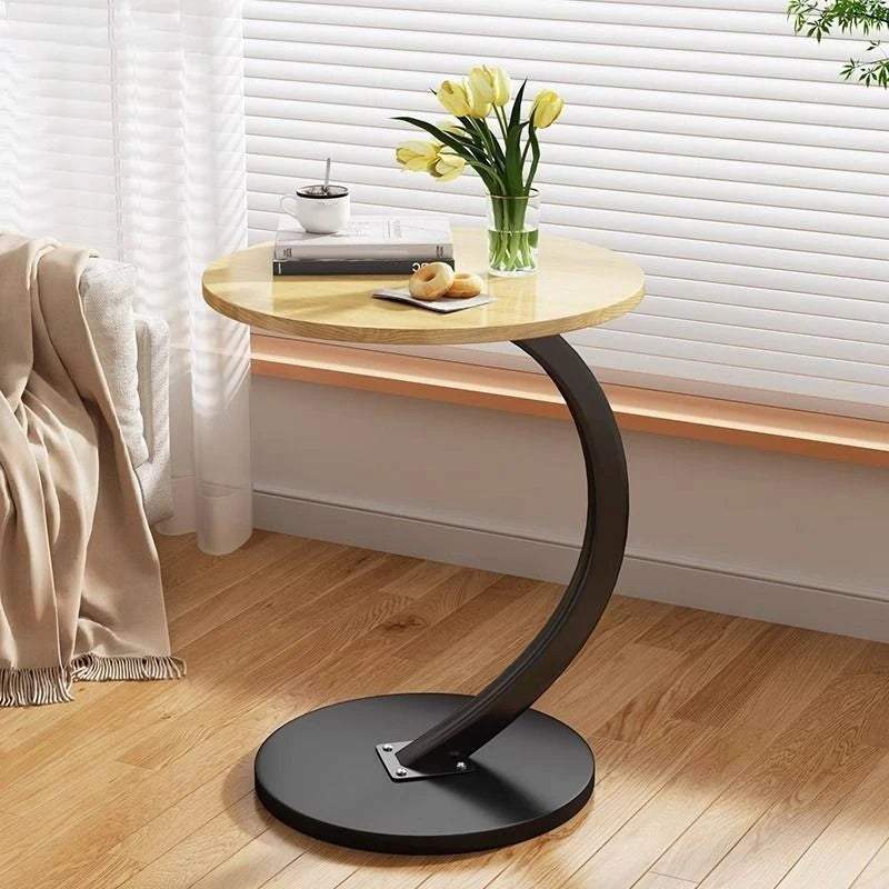 C-Shaped Side Table