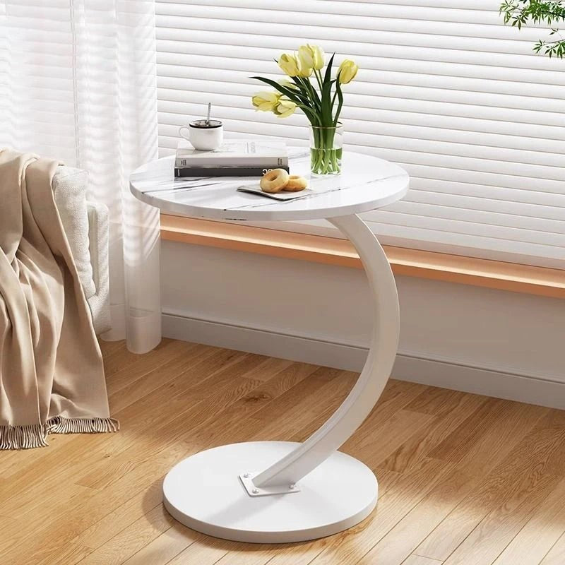 C-Shaped Side Table