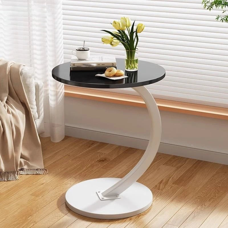 C-Shaped Side Table