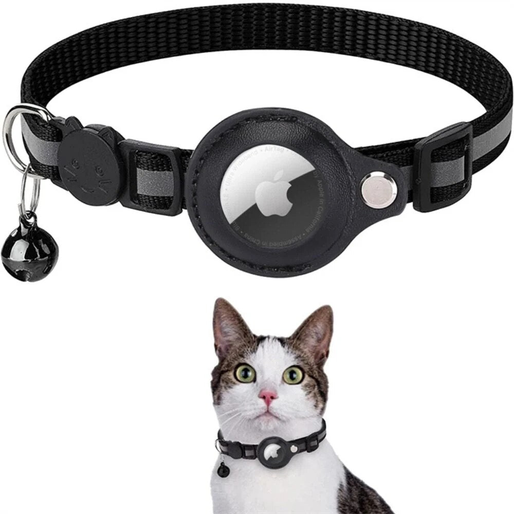Cat Tracker Collar – reflective design, quick-release, adjustable fit