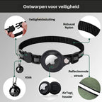 Cat Tracker Collar – reflective design, quick-release, adjustable fit