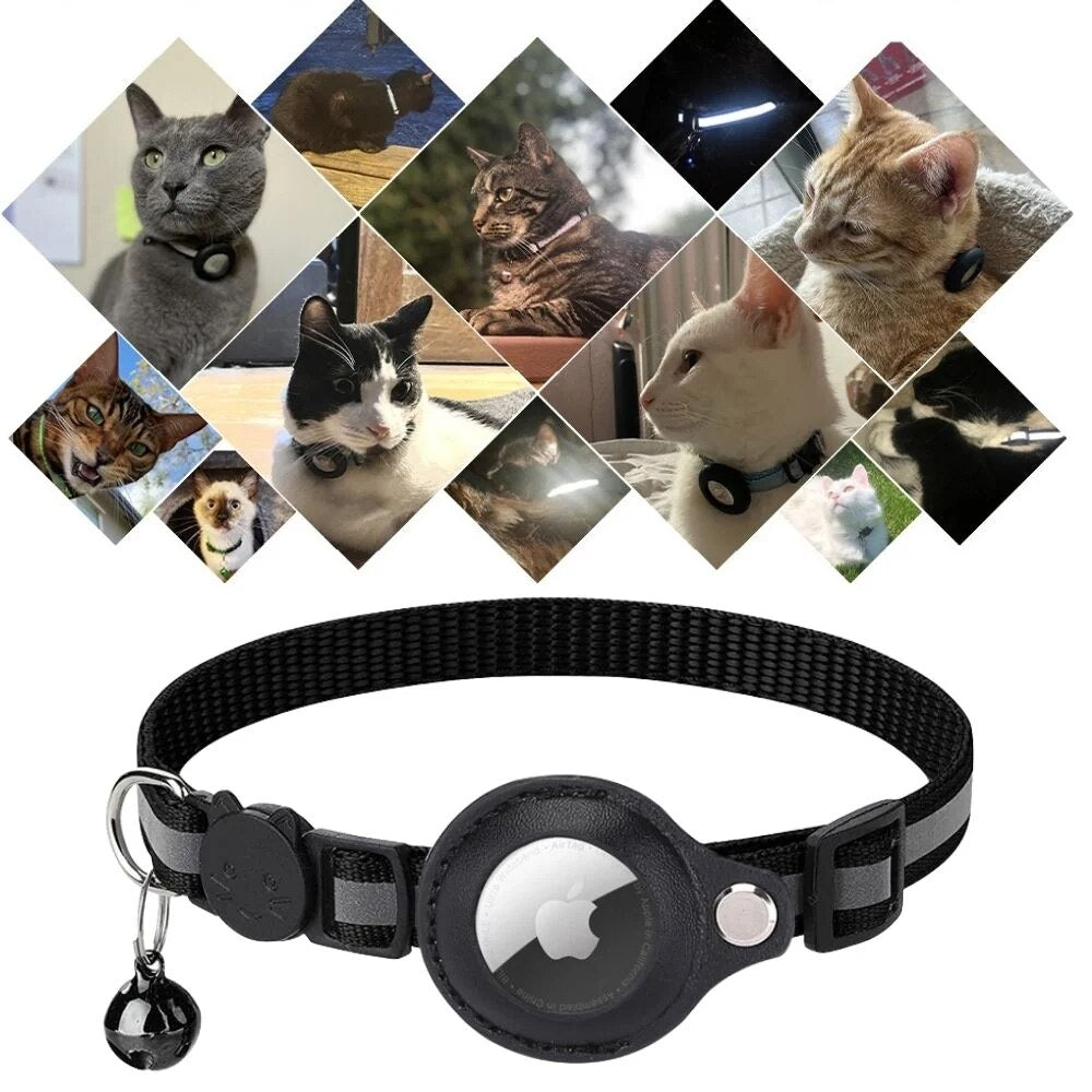 Cat Tracker Collar – reflective design, quick-release, adjustable fit