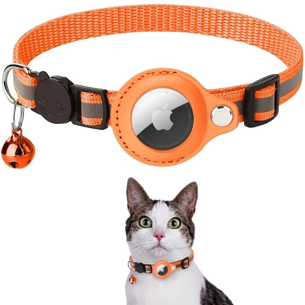 Cat Tracker Collar – reflective design, quick-release, adjustable fit