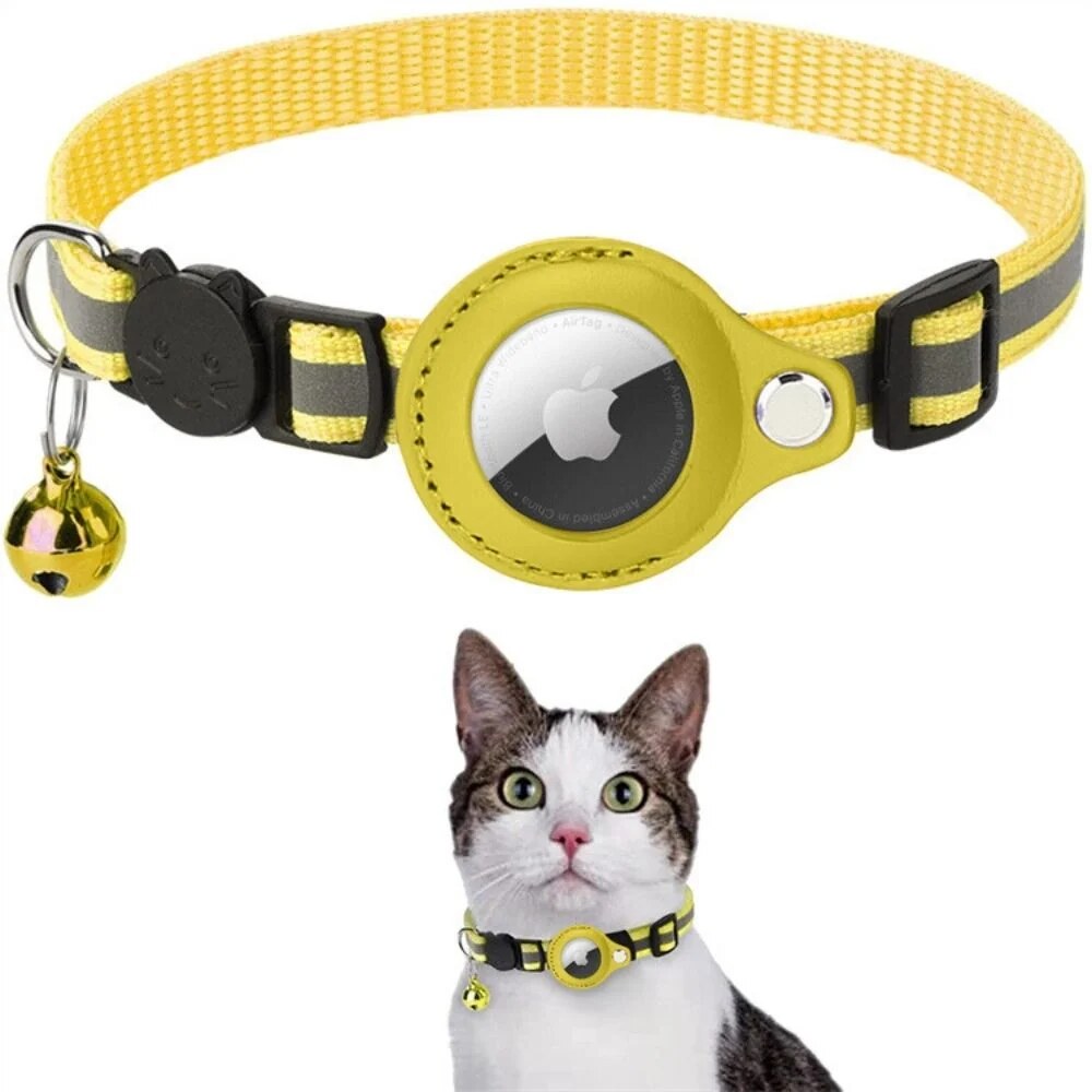 Cat Tracker Collar – reflective design, quick-release, adjustable fit