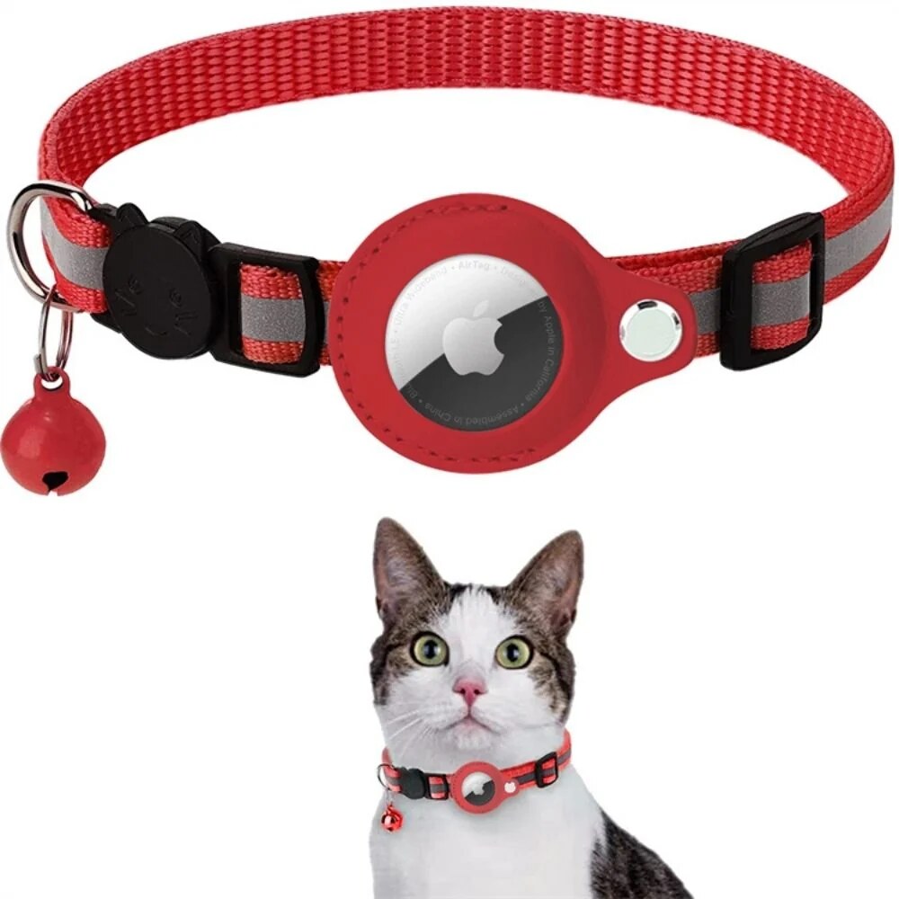 Cat Tracker Collar – reflective design, quick-release, adjustable fit