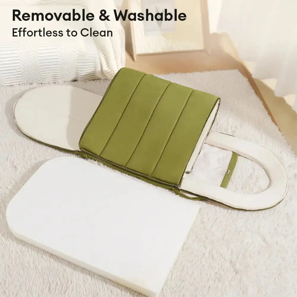 Cave Pet Bed – den-style enclosed retreat, washable cover