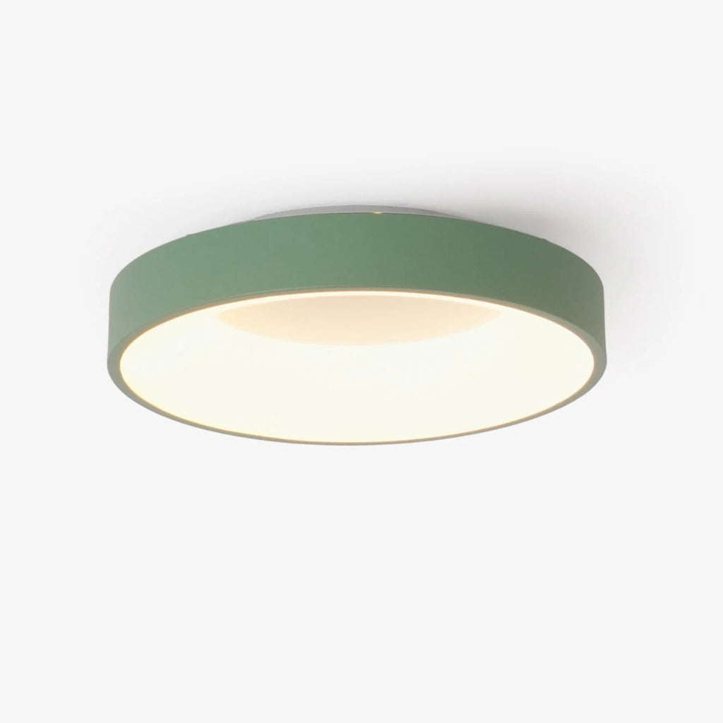 Ceiling Light – flush mount, wrought iron, tri-colour LED