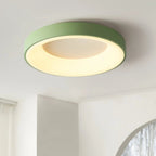 Ceiling Light – flush mount, wrought iron, tri-colour LED