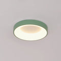 Ceiling Light – flush mount, wrought iron, tri-colour LED