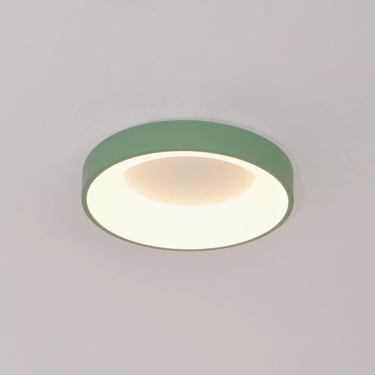 Ceiling Light – flush mount, wrought iron, tri-colour LED