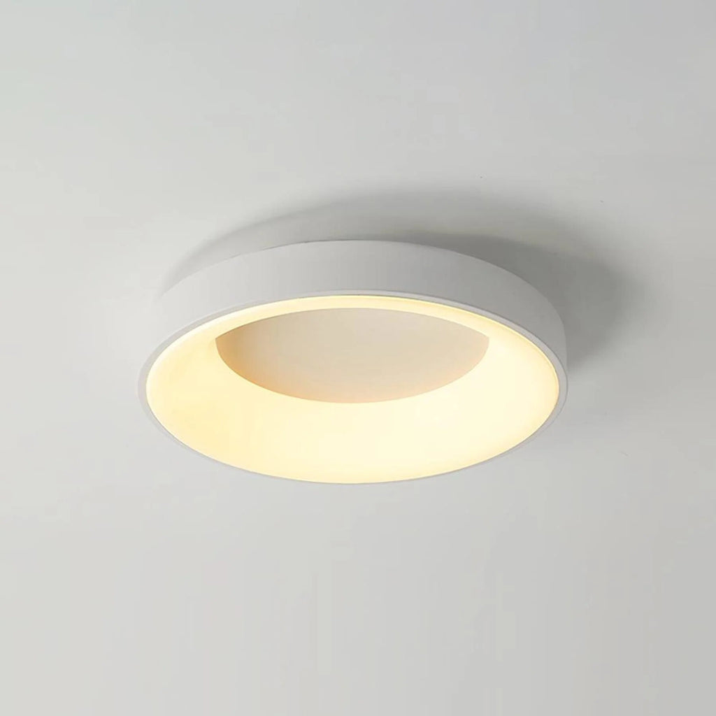 Ceiling Light – flush mount, wrought iron, tri-colour LED