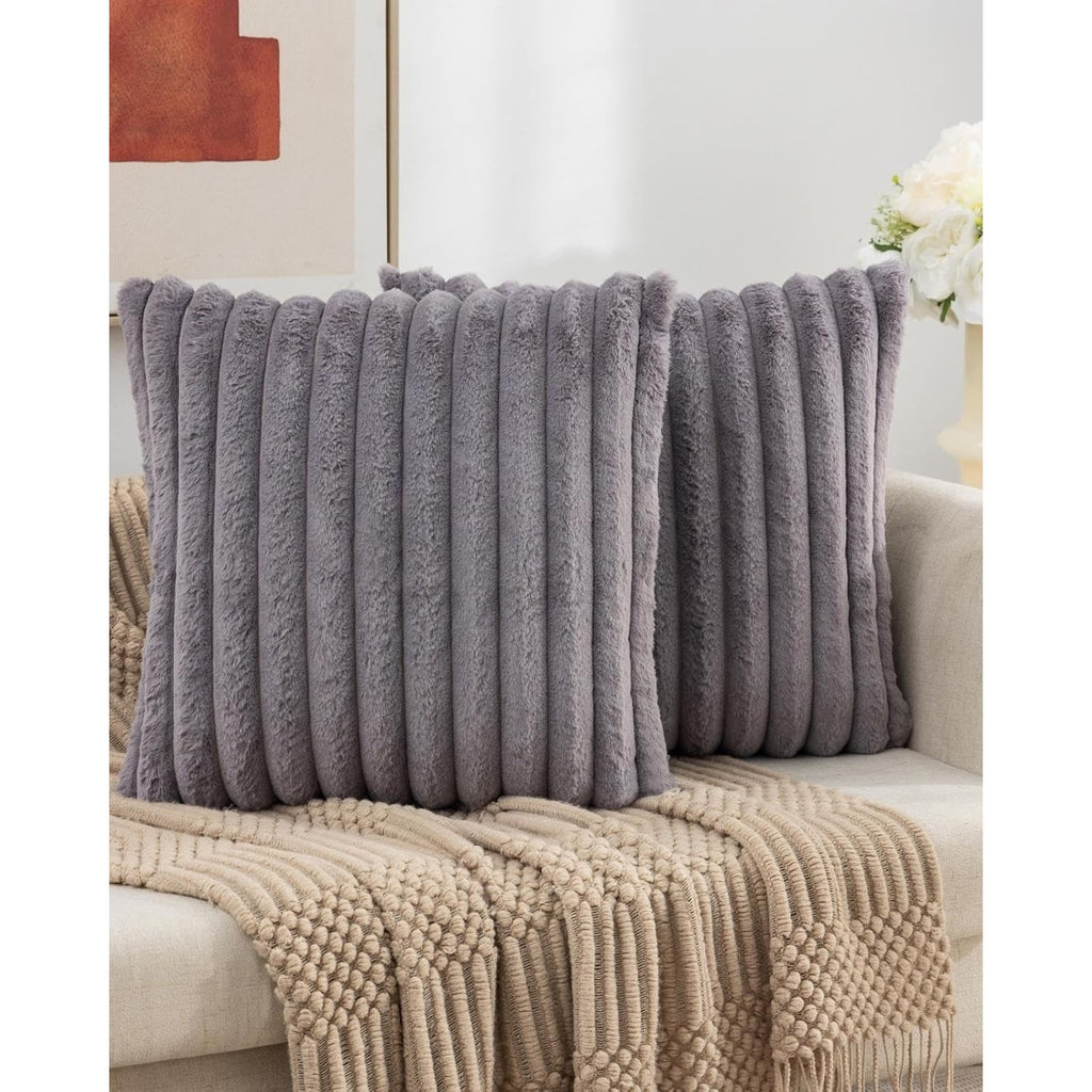 Channel Plush Cushion
