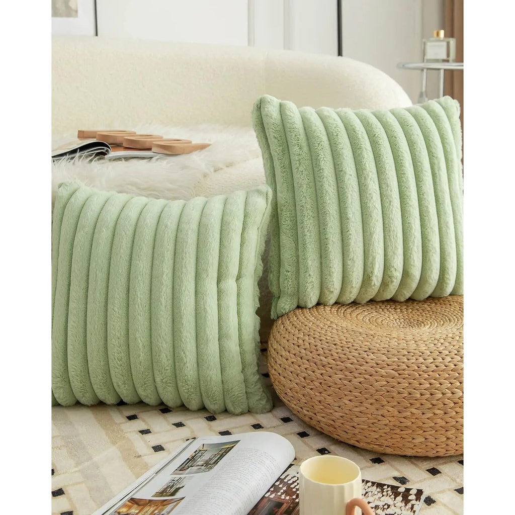 Channel Plush Cushion