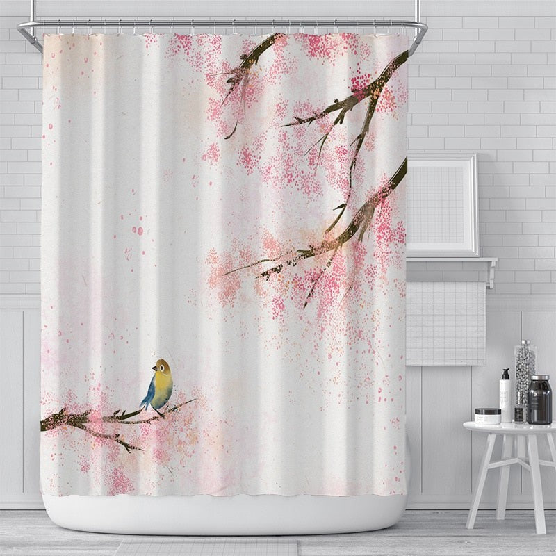 Cherry Blossom Shower Curtain