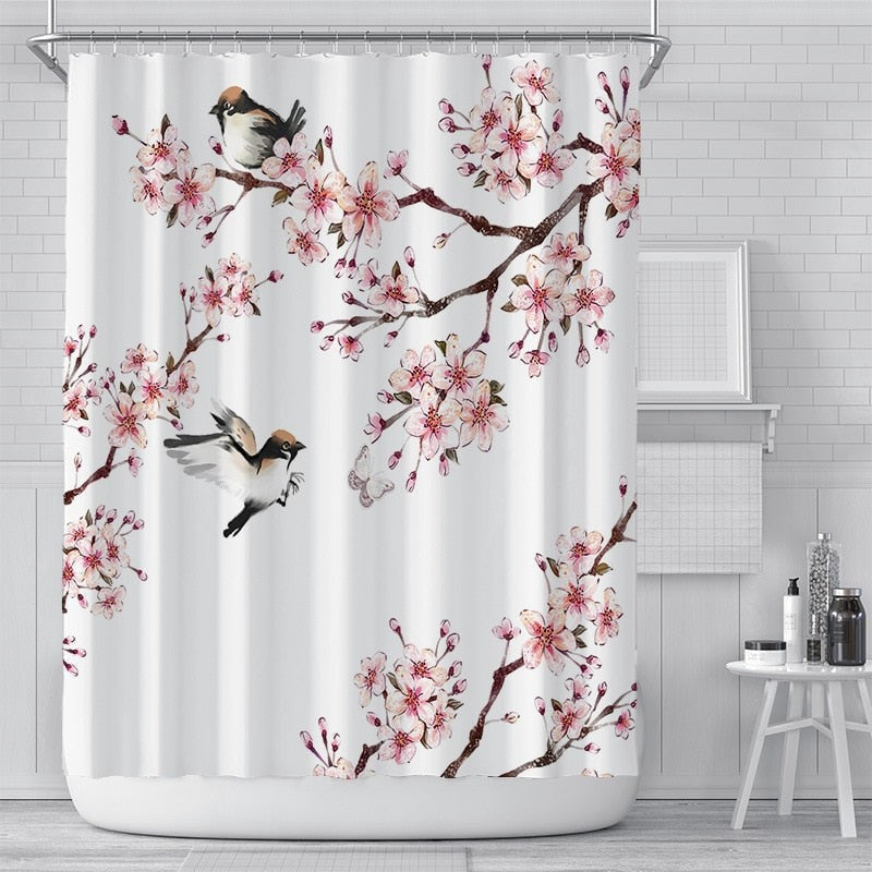 Cherry Blossom Shower Curtain