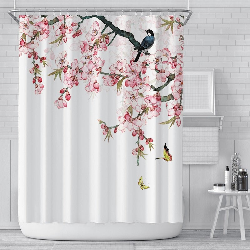 Cherry Blossom Shower Curtain