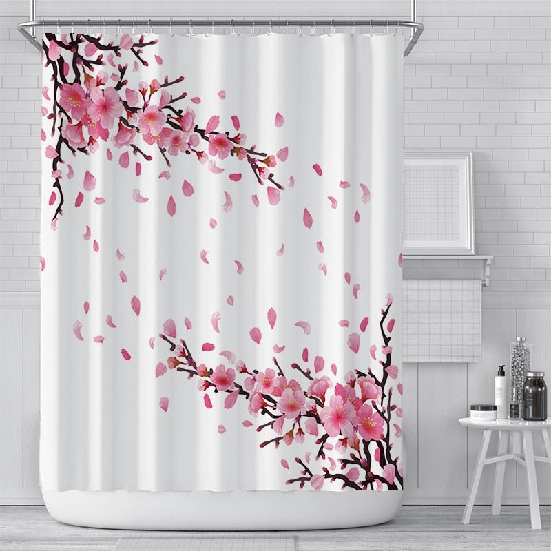 Cherry Blossom Shower Curtain