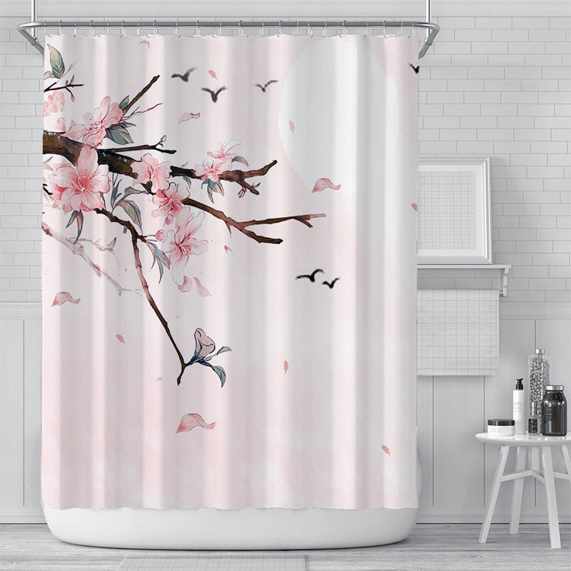 Cherry Blossom Shower Curtain