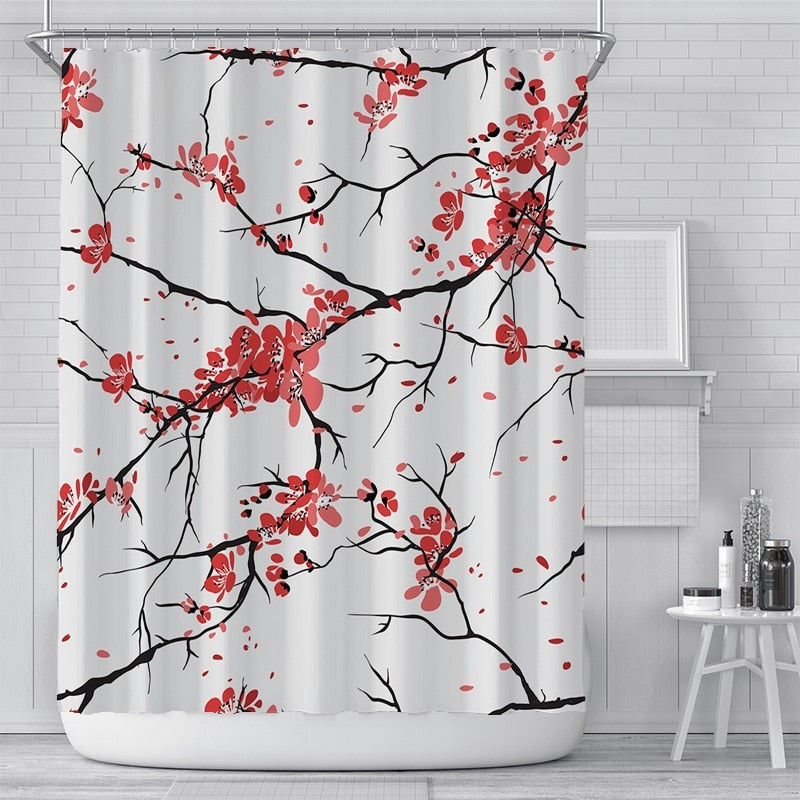 Cherry Blossom Shower Curtain