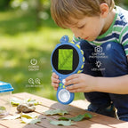 Children's Digital Microscope – LCD screen, dinosaur-shaped handle