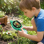 Children's Digital Microscope – LCD screen, dinosaur-shaped handle