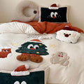 Christmas Bedding Set – microfibre and teddy fleece, seasonal design