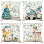 Christmas Cushion Covers, Set of 4