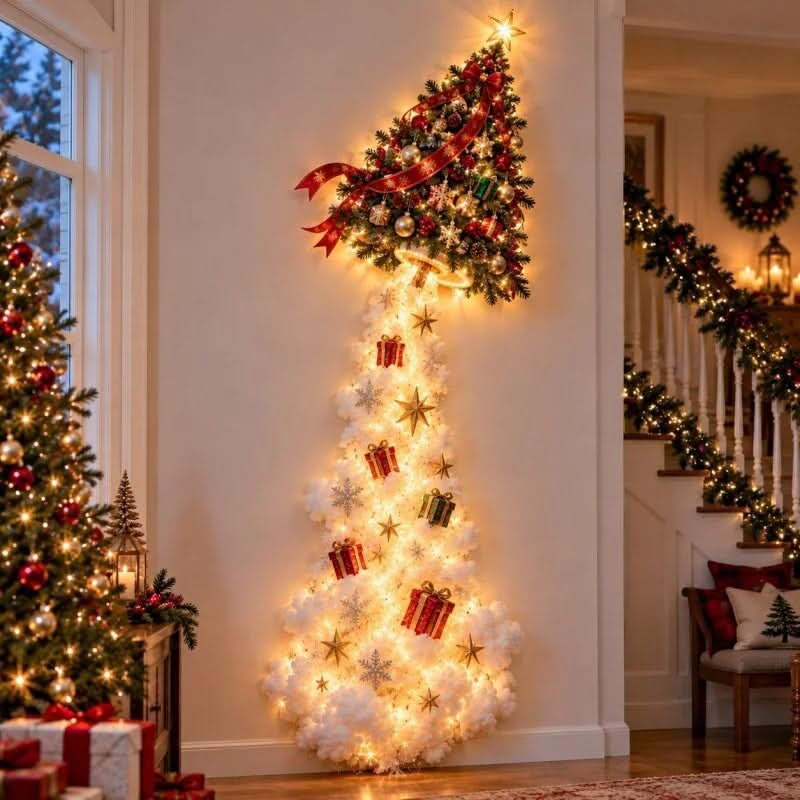 Christmas LED wall light – Santa Train, Snowman, Reindeer designs