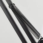 Clamp Table Lamp – adjustable swing arm, metal dome shade