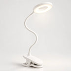 Clip-on LED Table Lamp – flexible arm, dimmable, portable