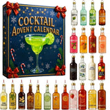 Cocktail Advent Calendar – 24 mini bottles, tree ornaments