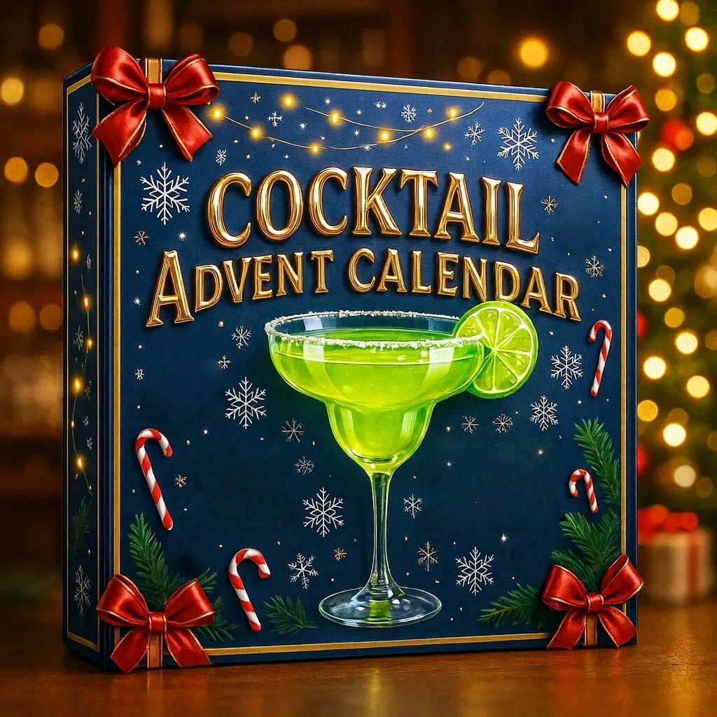 Cocktail Advent Calendar – 24 mini bottles, tree ornaments