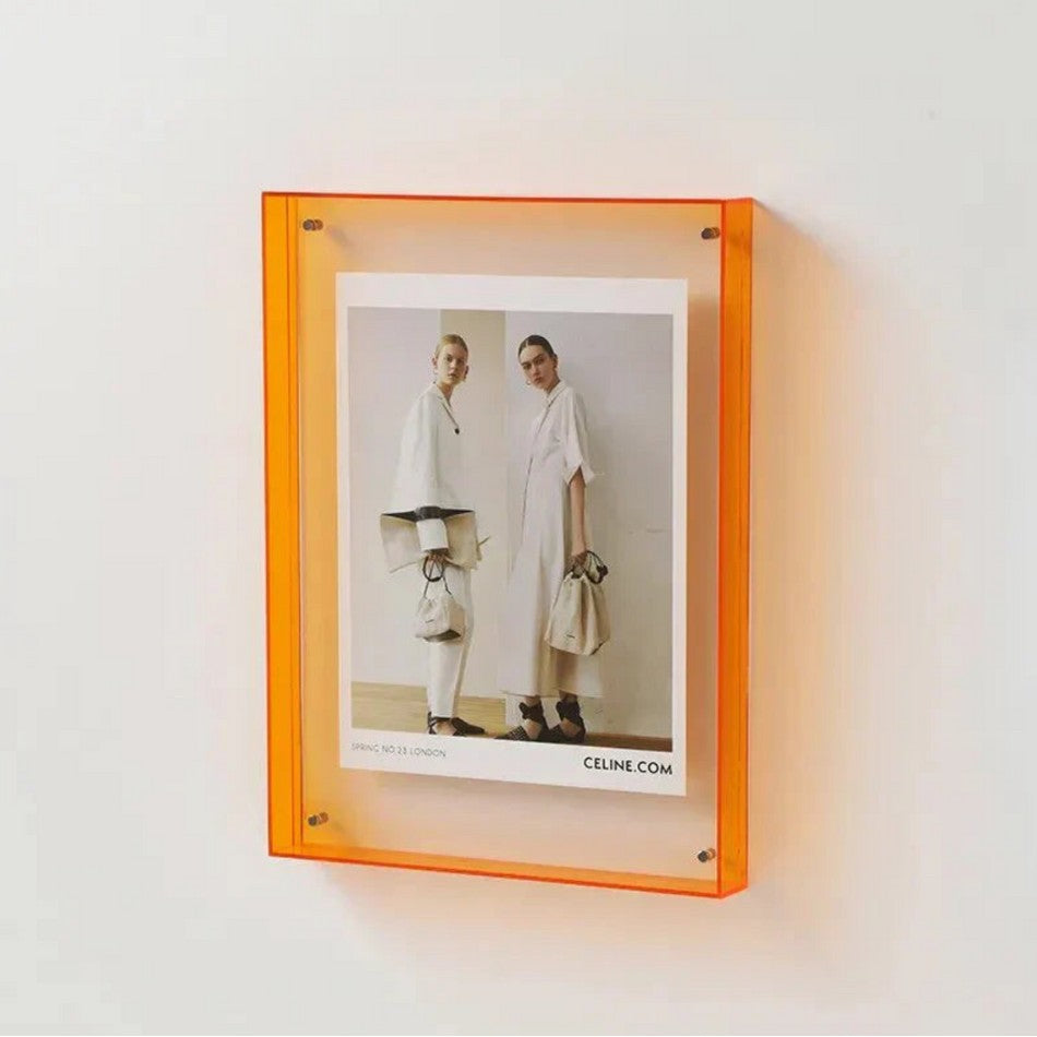 Coloured Acrylic Photo Frame