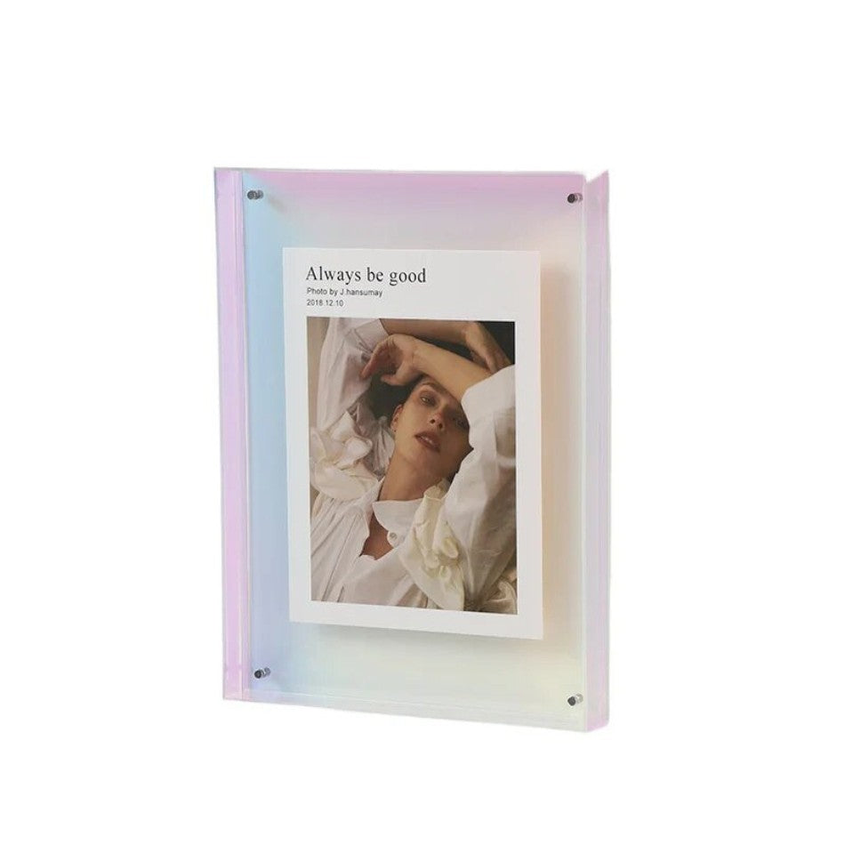 Coloured Acrylic Photo Frame