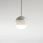 Coloured Glass Pendant – Gradient Mood Lighting, Suspended Shade