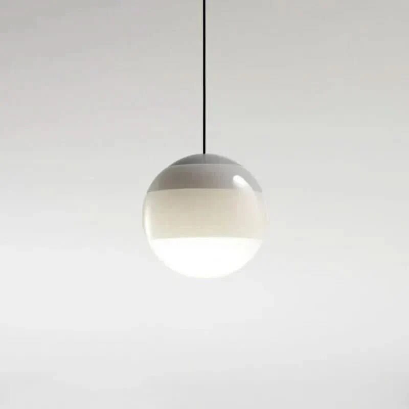 Coloured Glass Pendant – Gradient Mood Lighting, Suspended Shade