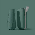 Compact Folding Umbrella – wind-resistant frame, waterproof sleeve