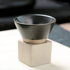 Conical Ceramic Coffee Cup