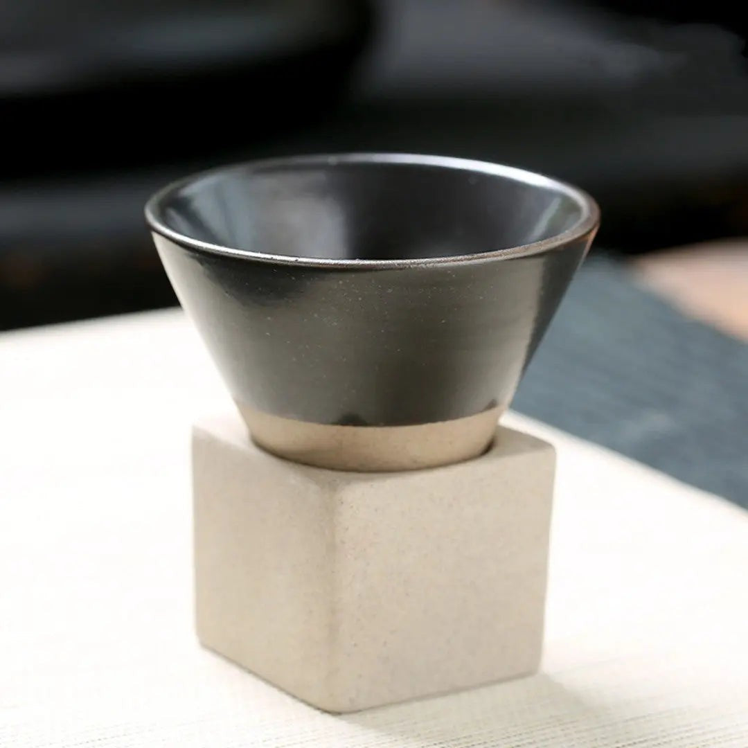 Conical Ceramic Coffee Cup