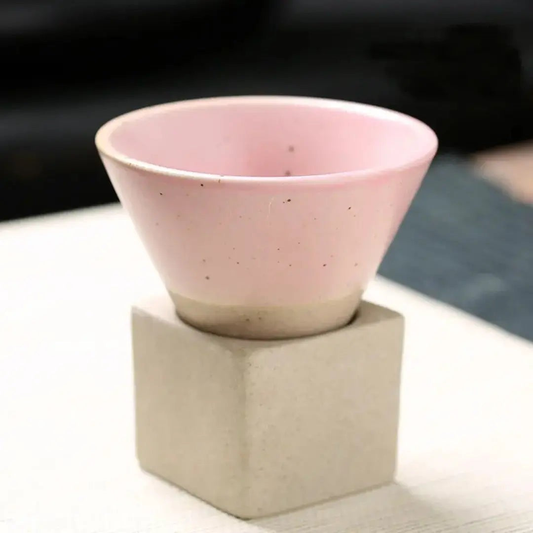 Conical Ceramic Coffee Cup