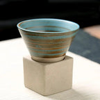 Conical Ceramic Coffee Cup