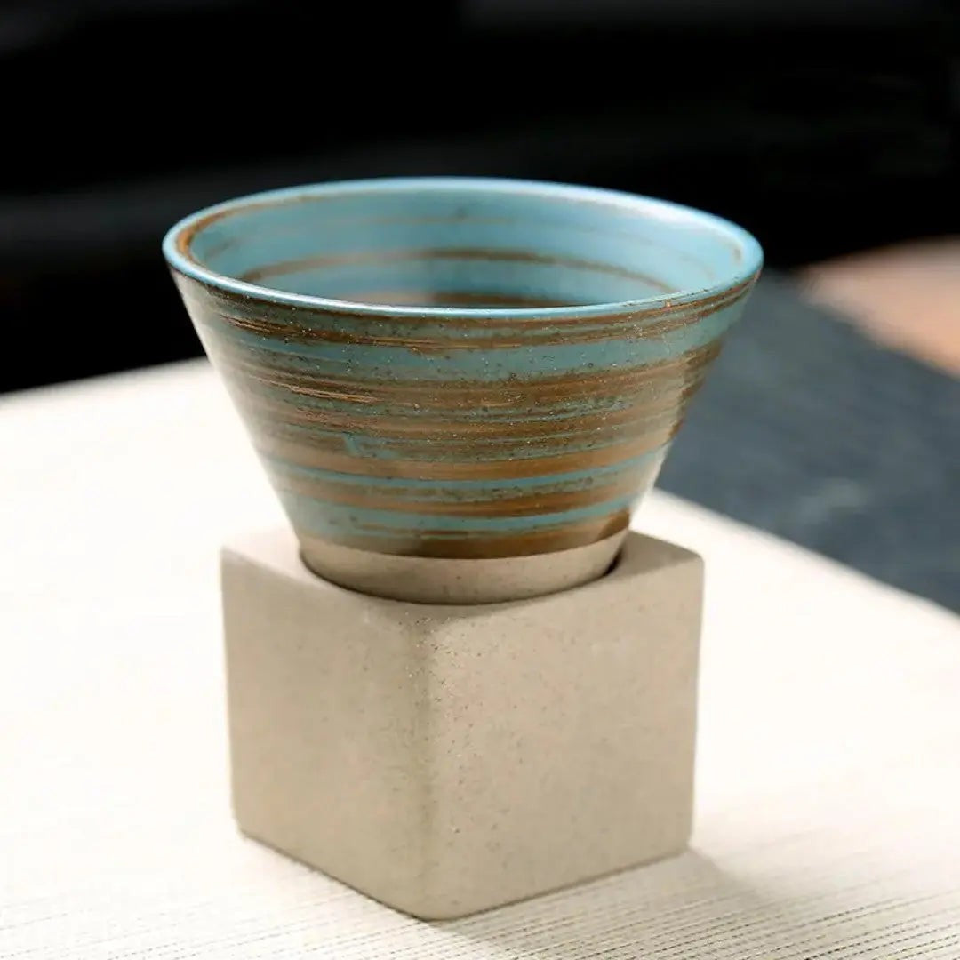 Conical Ceramic Coffee Cup