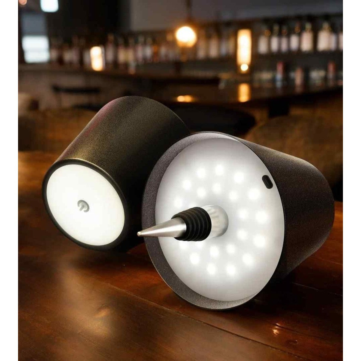 Cordless Bottle Lamp
