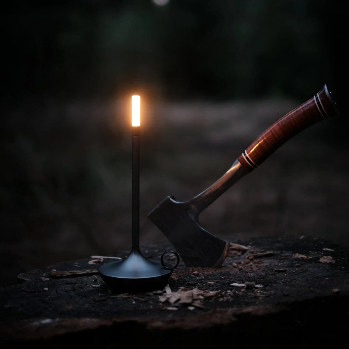 Cordless Candle Table Lamp