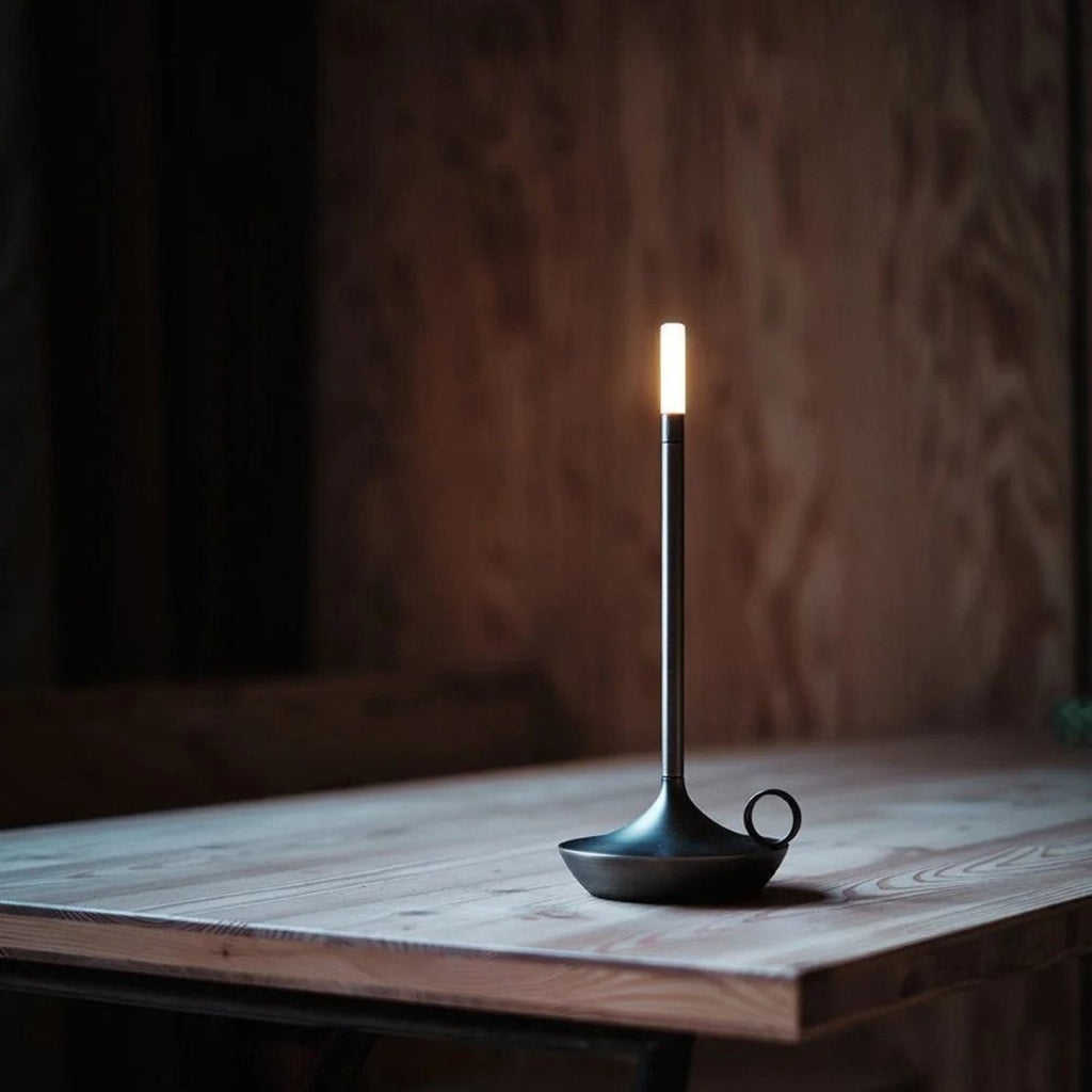 Cordless Candle Table Lamp