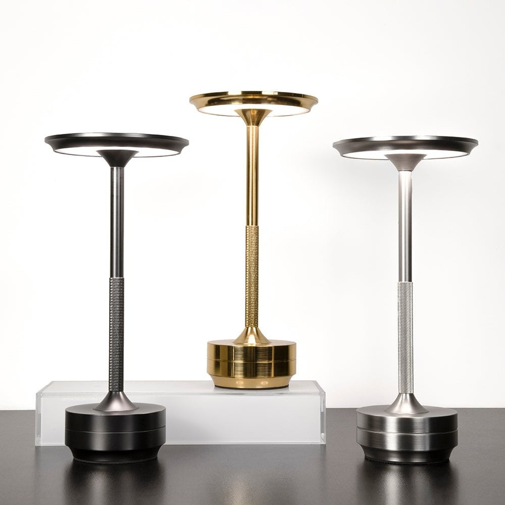 Cordless Metal Table Lamp
