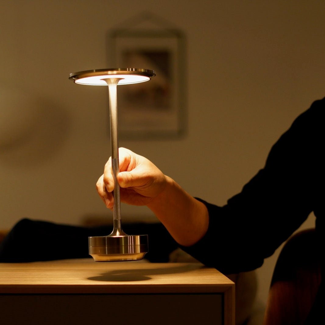 Cordless Metal Table Lamp